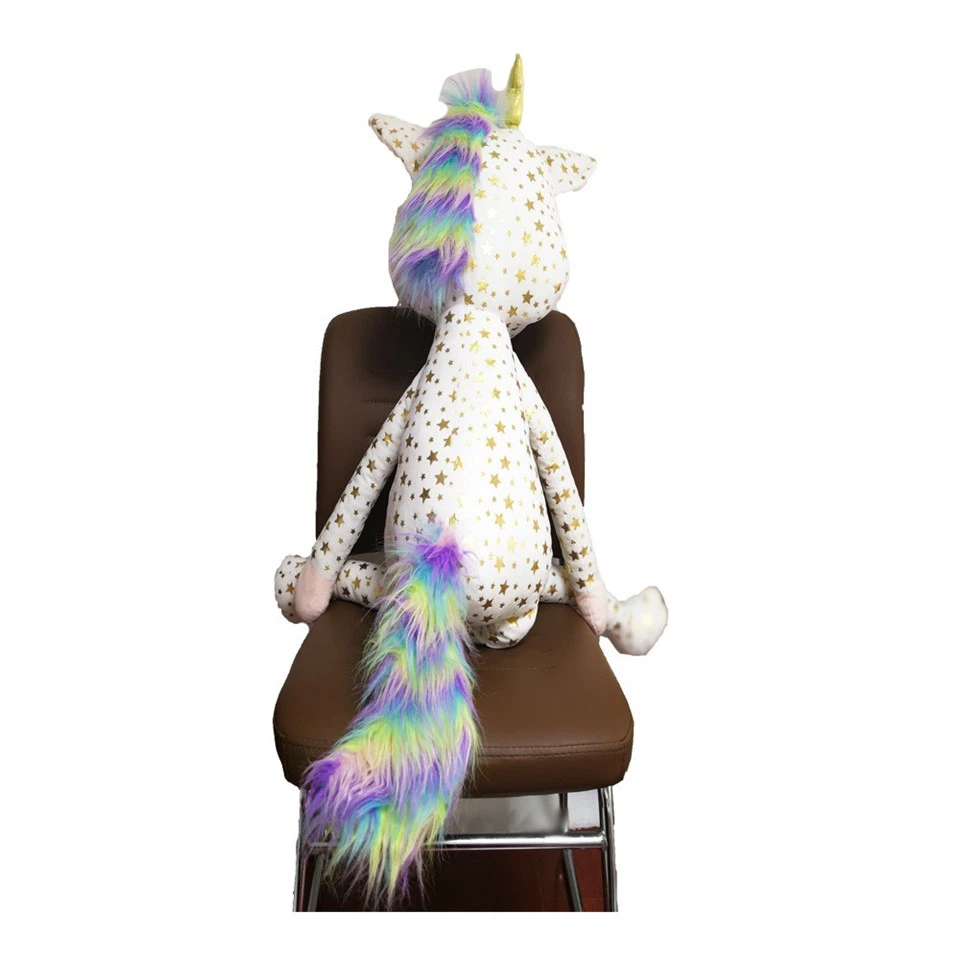 Big Fluffy Unicorn Stuffed Animal